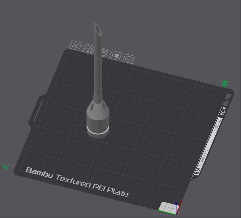 Dyson Nozzle Long Thin - 249MM LONG