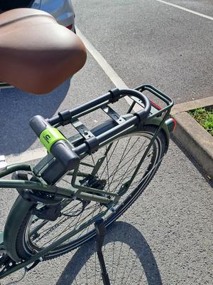 Bike Lock Holder