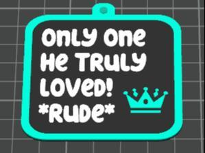 Six the Musical Keyring - Only one he truly loved