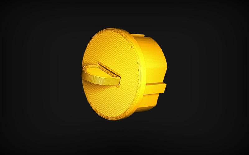 EU Socket Cover with Pull Tab