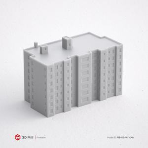 3D Print miniature building RB-US-NY-040