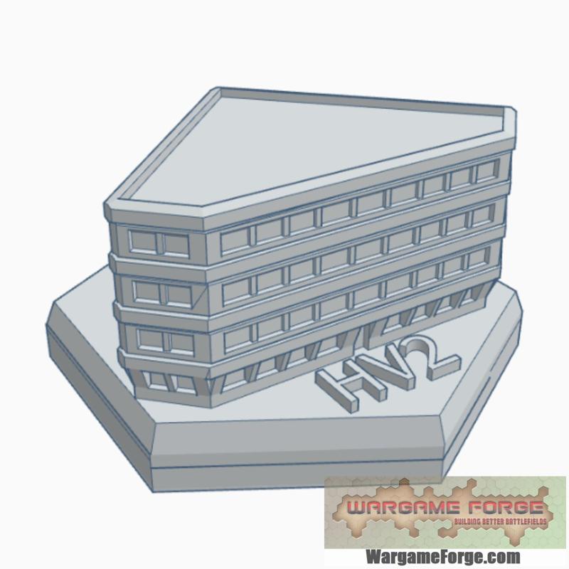 Sci-Fi Building 39 Hex Map Scale HMSSF039