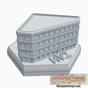 Sci-Fi Building 39 Hex Map Scale HMSSF039