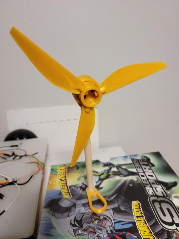 Windmill in-place Rotor