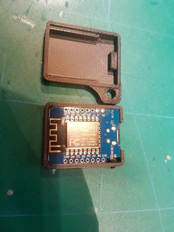 Wemos D1 mini housing - micro deauther keychain