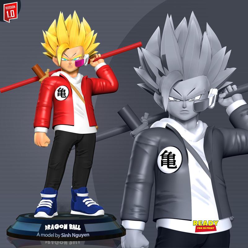 Teen Wukong Gohan - Dragon Ball Fanart