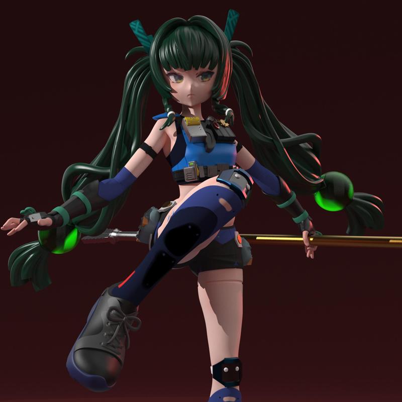 Qingyi ZZZ scale figure 200mm