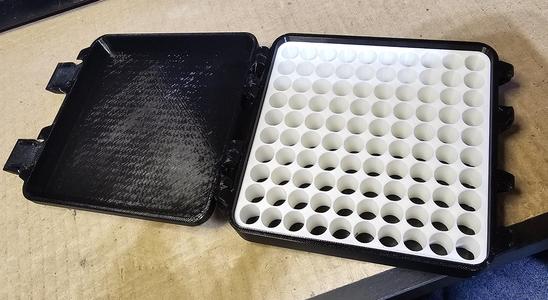 Snaplock 10mm Ammo Box (130x130x25)