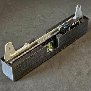 Gridfinity dual caliper horizontal holder