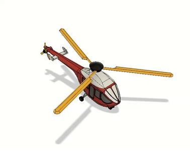 Candy Helicopter with Movements