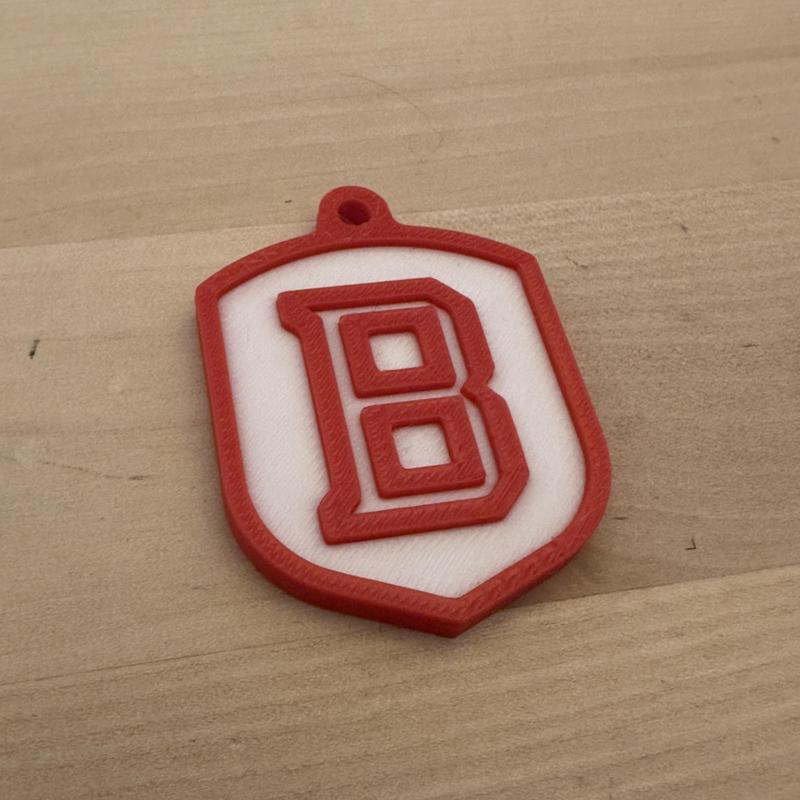 Bradley University Keychain