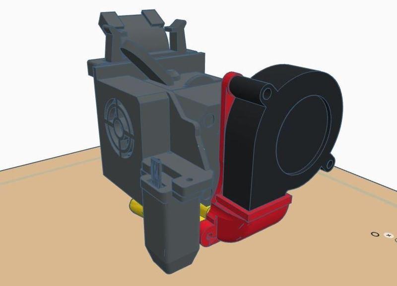 Ender 3 S1 Sprite Part Cooling Remix