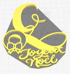 christmas decoration letter Q