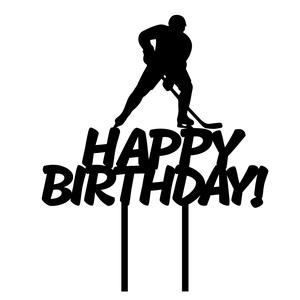 cake field hockey topper