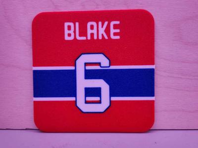 NHL Coaster - TOE BLAKE