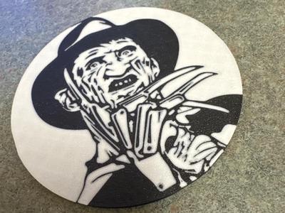 Freddy drink coaster