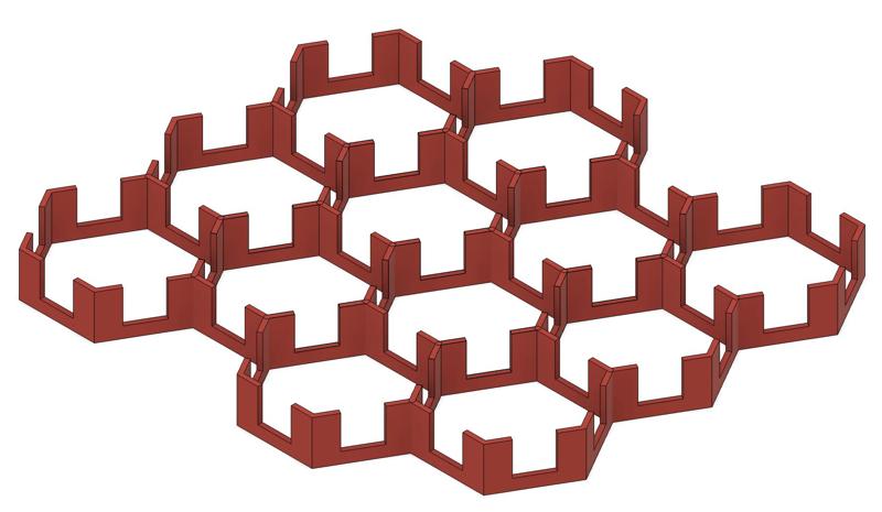 Fiberglass Composite Honeycomb