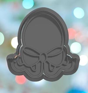 Easter Egg With Ribbon Cookie Cutter