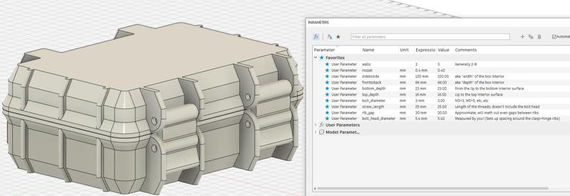 Parametric Tough Box
