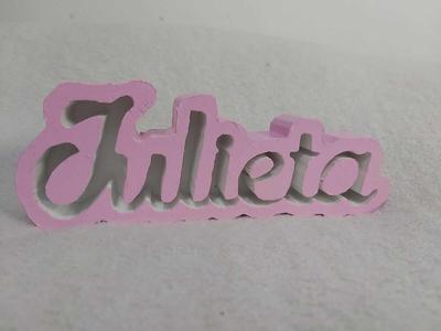 Name Julieta Decorative