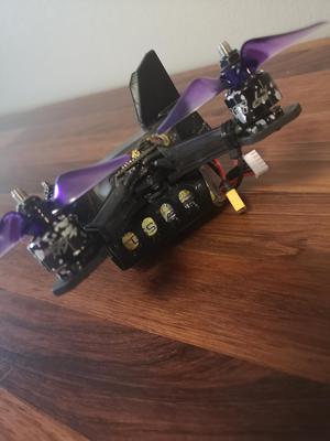 Tinytrainer v2 4s 550 Rline battery tray