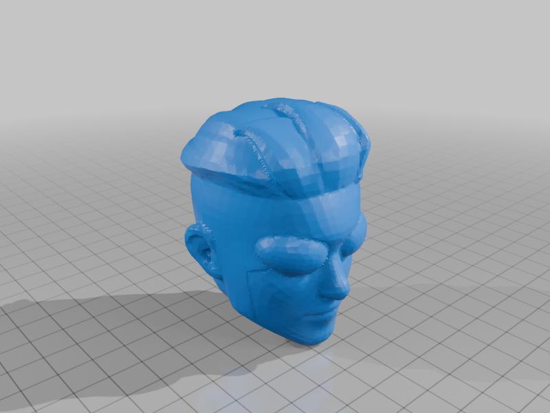 mark fortnite head