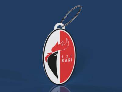Keychain SSC Bari soccer