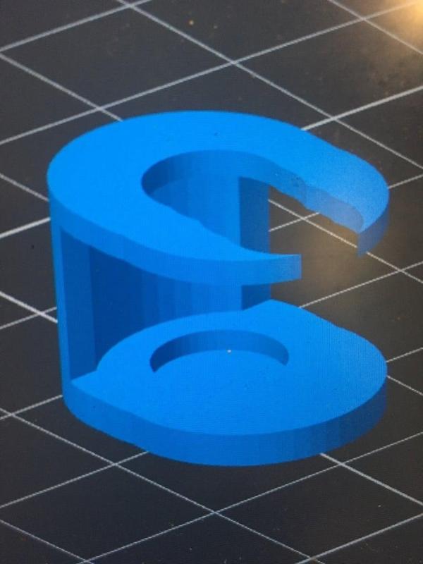 Elegoo Centauri Carbon MK2 Z Axis Rubber Holder Cover