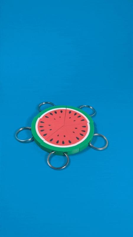 The Watermelon Keychain