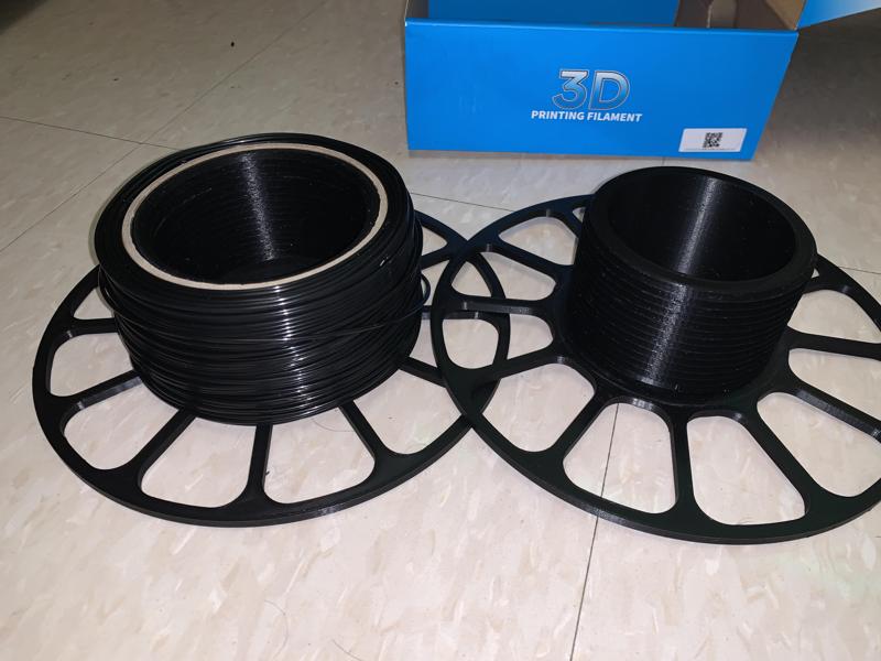 Microcenter's Inland Printable Spool for spool-less filament