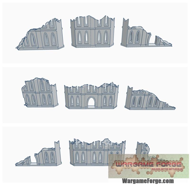 Gothic Ruins Set 2