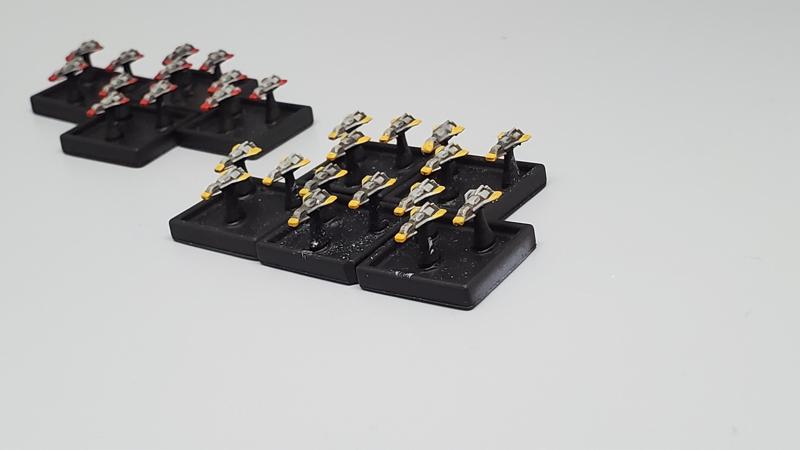 Gothic Space Fighters and Torpedoes