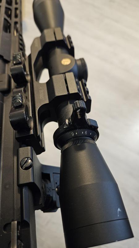 Throw Lever Leupold VX-I Rifle Scope 3-9x 40mm