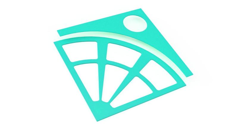 Template for quarter circle