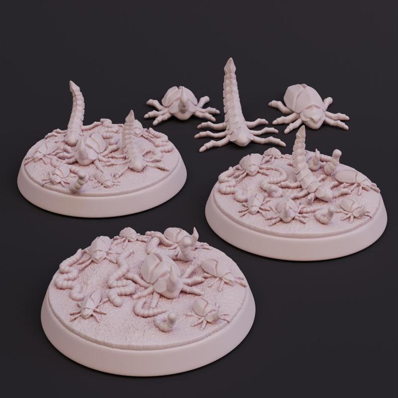 Insect Swarm - Forest Creatures - Tabletop Miniature