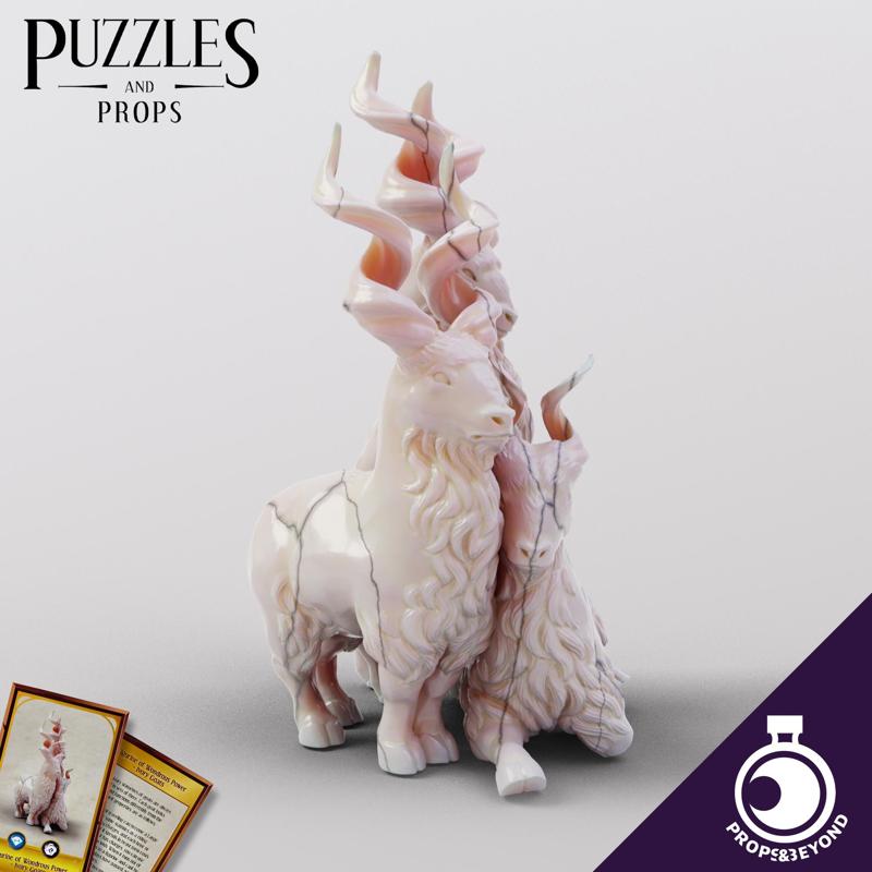 Figurine of Wondrous Power - Ivory Goats