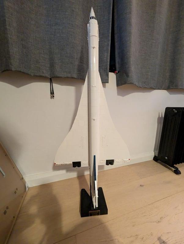 Lego 10318 Concorde Free Standing Vertical Mount 