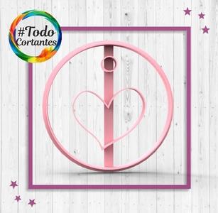 Heart cutter ornament
