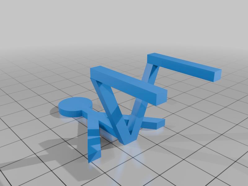 Sitting stick figure