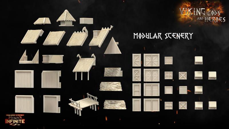 Modular Scenery (Viking Gods and Heroes collection)