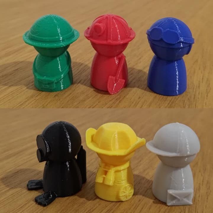 Forbidden Island - Pawns