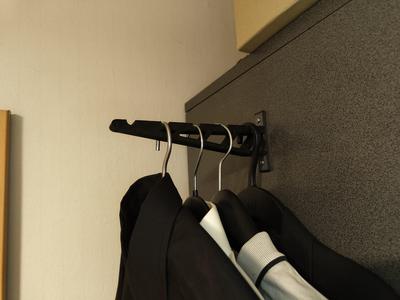 Clothing rack for cloak hangers