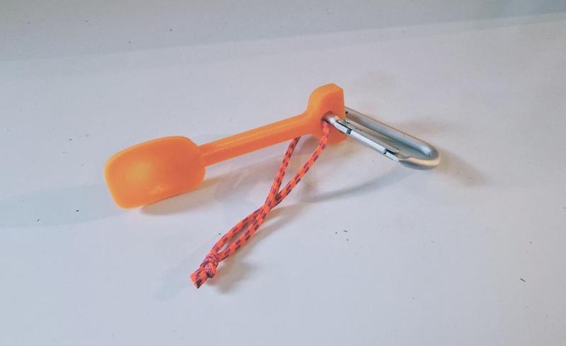 Easy-print Spoon for hiking