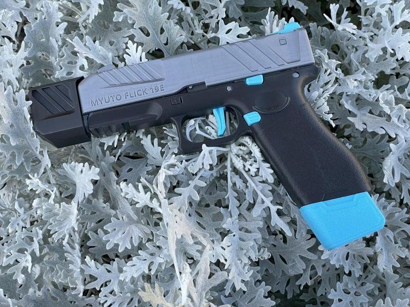 Myuto Flick 19E (Enhanced) - Working Toy Gun - Rubber bands slingshot-like gun