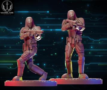 star wars shatterpoint mandalorian presupported included