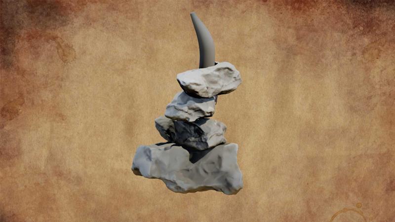 Rock Coin Counter TYR Coins Battle Game