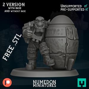 Rocket Orc 1 - FREE STL