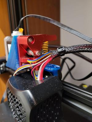 Ender 3 V2 Direct drive bracket for dual gear extruder