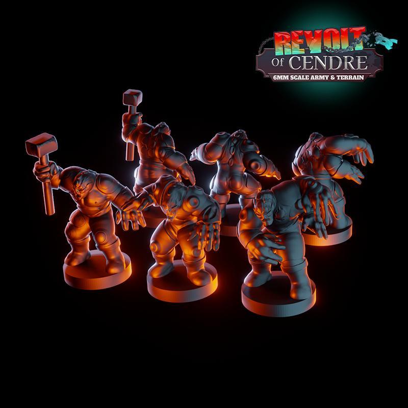 Revolt of Cendre - Worker mutant