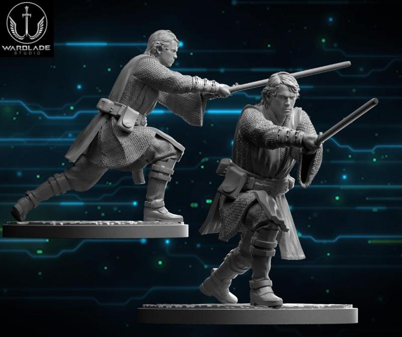 star wars shatterpoint anakin presupported included